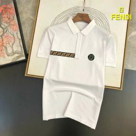 Picture of Fendi Polo Shirt Short _SKUFendiM-3XL12yx0820196